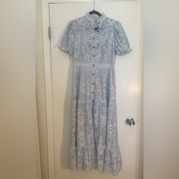 Pamela Love x RTR Blue Victoria Dress - Picture 8 of 13